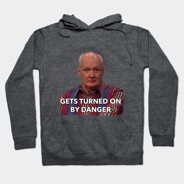 Gets Turned on by Danger Hoodie by pntm